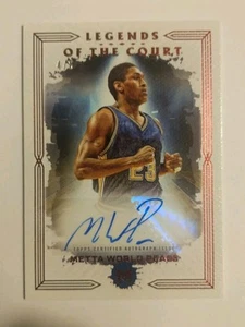 Topps Motif 2023-24 Meta World Peace Auto  Red 4/5 - Picture 1 of 9