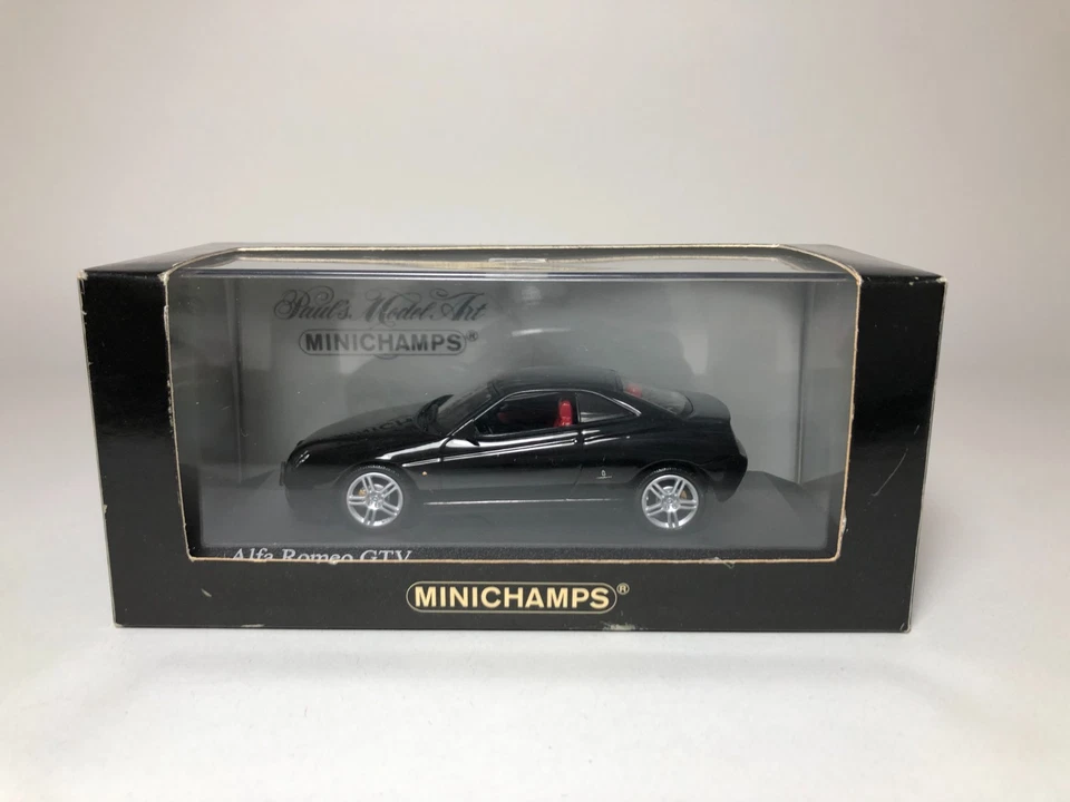 1/43 MINICHAMPS Alfa Romeo GTV 2003 nero - Immagine 1 di 4