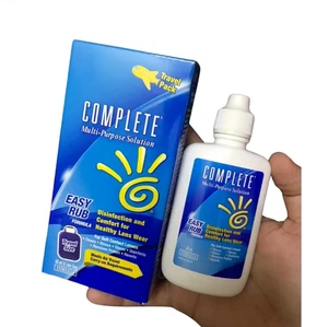 Solución COMPLETA para lentes de contacto multiusos FÁCIL DE FROTAR 60 ml - Tamaño de viaje - Imagen 1 de 5