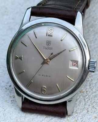 X FINE VINTAGE RELOJ HOMBRE TUDOR (ROLEX) ., cuerda manual, Foto 1 de 4