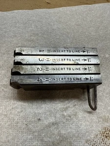 Ridgid 47785 Stainless Steel 1/2" 3/4" NPT RH Universal Bolt Die Set - Picture 1 of 11