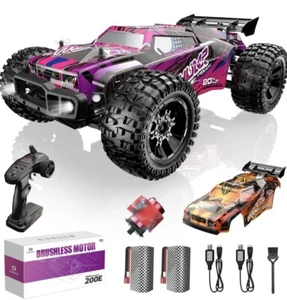DEERC 200E Large Brushless High Speed RC Cars f Upgraded 1:10 Aust Supply Seller - Picture 1 of 9