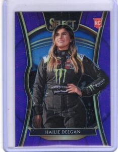 2020 Chronicles 1 Hailie Deegan Select Purple Prizm Rookie RC 1/25 First Stamped - Picture 1 of 1