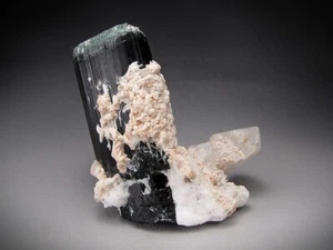 Tourmaline Quartz and Apatite Shigar District Gilgit-Baltistan Pakistan - Picture 1 of 8