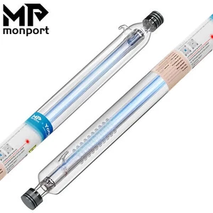 Monport 80W CO2 Laser Tube for Laser Engraver & Cutter Machine, 1250mm 50mm - Imagen 1 de 6