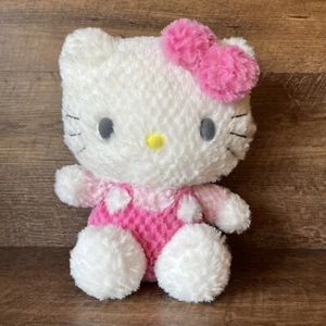 Sanrio Hello Kitty 2007 Pink 10” Plush Toy Stuffed Anime Cartoon Doll RARE HTF - Picture 1 of 7