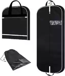 54" Garment Bag with Extra Large Pockets for Travel, Gusseted Suit Cover Mens... - Picture 1 of 7