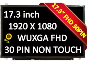 NEW 17.3" LED DISPLAY SCREEN PANEL PANEL IPS FOR DELL DP/N 99D49 CN-099D49 - Picture 1 of 5