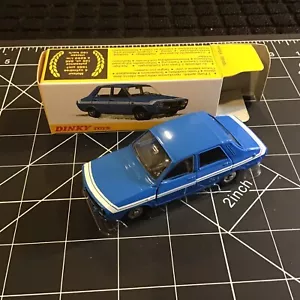 ATLAS DINKY RENAULT 12 GORDINI BLUE, 1424G BOXED. - Picture 1 of 8