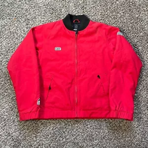 Vintage Burton Snowboard Jacket Size M Red Biolite Full Zip- Pre-Owned - Picture 1 of 10
