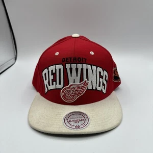 Detroit Red Wing's Mitchell & Ness NHL Snapback Adjustable Hat Cap - Bild 1 von 5
