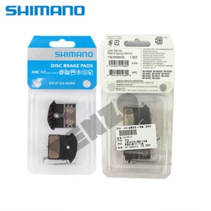 Shimano J04C - Metal Disc Brake Pads intered with Fins M9000 XTR M8000 XT M985 - Picture 1 of 4