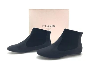 By Larin Damen Stiefel Gr. 37 Stiefeletten Halbstiefel Komfortschuhe Schwarz - Bild 1 von 4