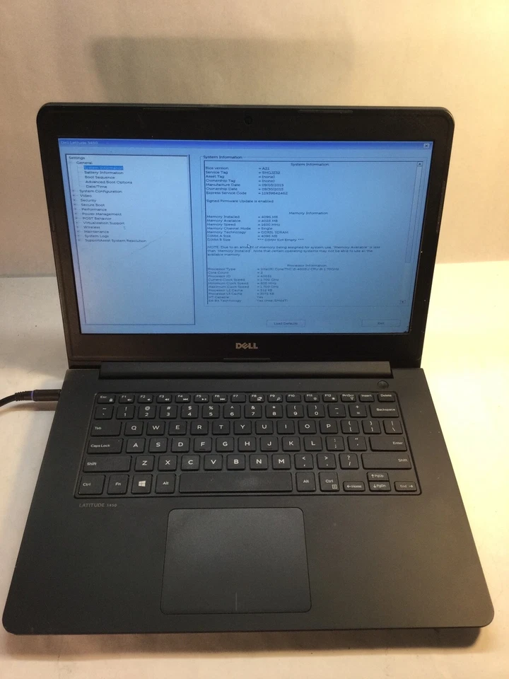 批量 2 件 戴尔 Latitude 3450 14 英寸 便携式电脑 英特尔酷睿 i3 第 4 代 * 阅读 * - MZ — 第 1/4 张图片