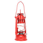Vintage Kerosene Lamp Iron Lantern Oil Lamp Party Pub Decoration Gift(Red) Gsa