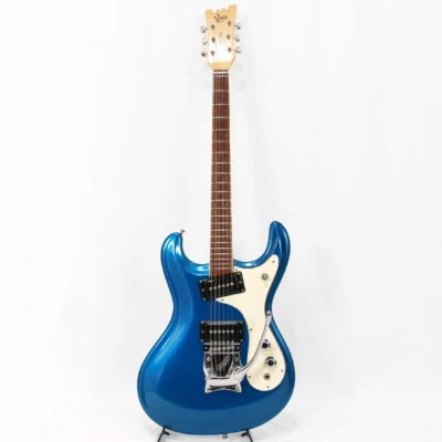 Guitarra Eléctrica Mosrite The Ventures Modelo 1965 Reedición MBL Azul Metálico EE. UU. Años 90 Foto 1 de 4