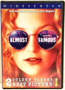 Almost Famous DVD 2001 Kate Hudson Widescreen WINNER Golden Globe Best Picture