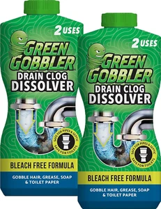 Liquid Hair Drain Clog Remover & Cleaner, for Toilets, Sinks, Tubs - Septic Safe - Picture 1 of 12