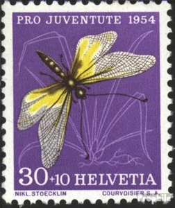 Suiza 605 nuevo con goma original 1954 pro Juventute - Imagen 1 de 1