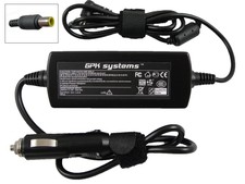 GPK Systems 90W CAR CHARGER FOR IBM Lenovo ThinkPad  X60 X60s X61 X60 Cord
