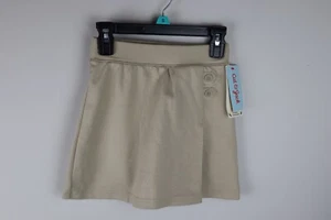 Cat & Jack Stretch School Uniform Skorts Size XS (4/5) Khaki. #01816 - Picture 1 of 9