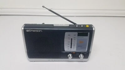 EMERSON Radio AM/FM Weather Portable Radio  Fine Tuning Model RP 6251 . - Image 1 of 4