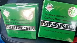 2 PACK DIETER'S TEA 100%NATURAL REGULAR STRENGTH (30 TEA BAGS EACH) - Picture 1 of 8