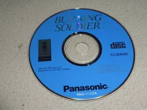 PANASONIC 3DO VIDEO GAME BURNING SOLDIER DISC ONLY GOLDSTAR FZ10 FZ1 - Picture 1 of 1