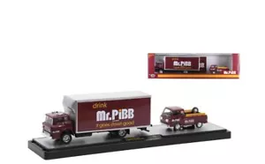M2 Machines Auto Haulers Mr.PiBB - 1966 Ford C-950 Truck w/1964 Ford Econoline - Picture 1 of 1
