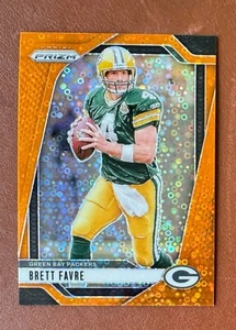 2024 Panini Prizm Brett Favre Orange Disco Prizm Card - #110 Green Bay Packers - Picture 1 of 1