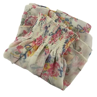 Ralph Lauren Floral Skirt Smocked Tiered Ruffle Girl's Size 5 - Image 1 of 4