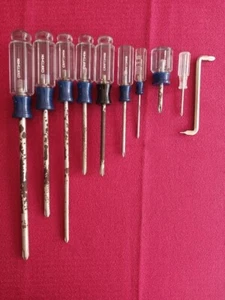 CRAFTSMAN 10 PIECE PHILLIPS HEAD SCREWDRIVER SET-US MADE-LIFETIME WTY-FREE SHIP. - Bild 1 von 3