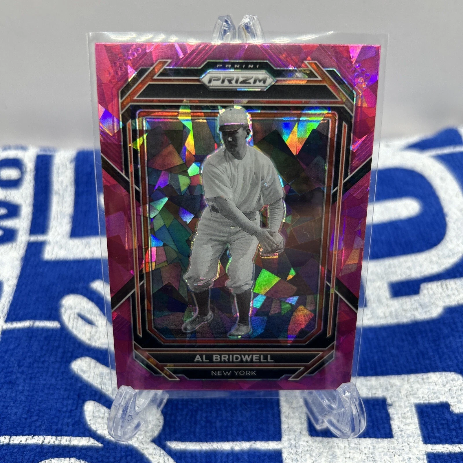 2023 Panini Prizm Al Bridwell #183 Pink Cracked Ice New York