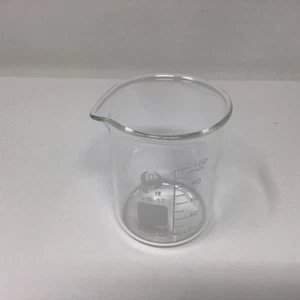 GG -17 100 ml Beaker, Borosilicate Glass 2.5” H - Picture 1 of 4