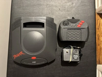 Atari Jaguar System Console Bundle with Controller & TV Hookup Tested & Works! - Image 1 of 4