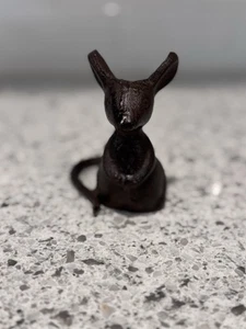 Vintage Cast Iron Mouse Figurine - - Picture 1 of 5