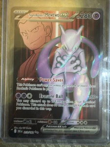 Team Rocket's Mewtwo ex 213/182 Sv10: Destined Rivals Holo - Picture 1 of 2