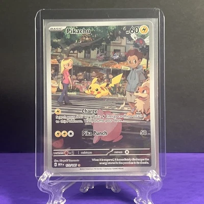 Pokémon TCG Pikachu 173/165 Scarlet & Violet 151 Full Art IR NM🔥 - Image 1 of 4