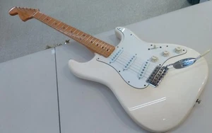 Fender Mexico Jimi Hendrix Strat Electric Guitar Modified Pickups Used Crack - Picture 1 of 10