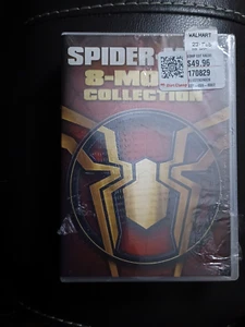 Spider-Man 8 Movie Collection DVD Spiderman 1 2 3 Amazing 1 2 Home 1 2 3 New - Imagen 1 de 3