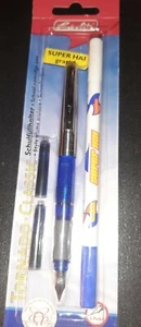 Herlitz Tornado classic.Füller blau Linkshänder.L Feder.Schulfüllhalter& Killer. - Bild 1 von 4