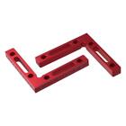 2Pcs Aluminium Alloy Positioner 12×12×1.5Cm Right Angle Clamp Clamps  Cabinets