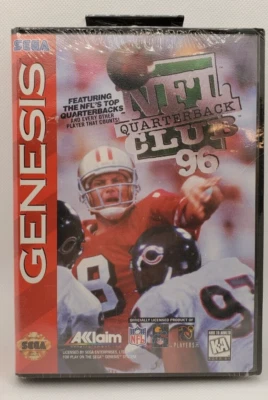 *FACTORY SEALED* (1995 SEGA GENESIS) *NFL Quarterback Club 96* Video Game -RARE! - Image 1 of 4