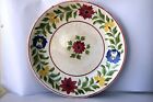 Antique Copland Spongeware Bowl Rish Dish Plate Spatterware Pottery Floral "F29