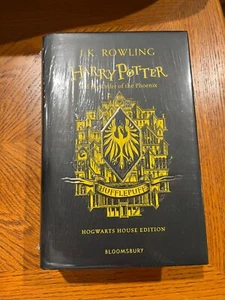 Harry Potter and the Order of the Phoenix Hufflepuff House Edition HC RARE NEW - Picture 1 of 7