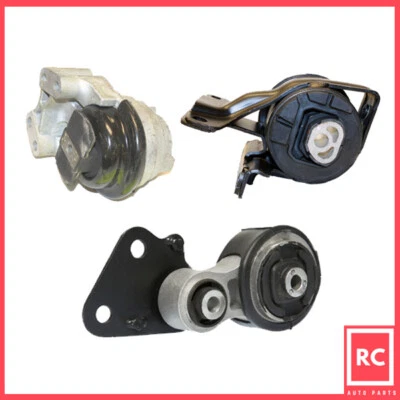 Motor & Trans Mount 3PCS Set Fit 07-14 Ford Edge 3.5L / 07-10 Lincoln MKX 3.5L - Image 1 of 4
