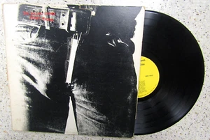 THE ROLLING STONES-STICKY FINGERS,COC-59100,BROWN SUGAR,VINYL ALBUM RECORD - Foto 1 di 10