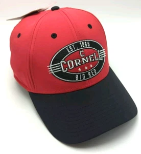 CORNELL UNIVERSITY CU BIG RED hat flexfit fitted cap - One size fits most *NEW* - Picture 1 of 6