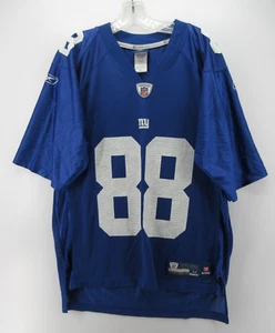Hakeem Nick New York Giants Jersey Men Medium Blue Reebok NFL On Field Equipment - Picture 1 of 11