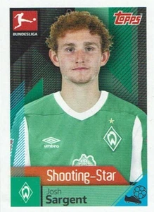 Topps Bundesliga 20/21 Offizielle Sticker 2020/2021 Nr. 099 Josh Sargent - Bild 1 von 1
